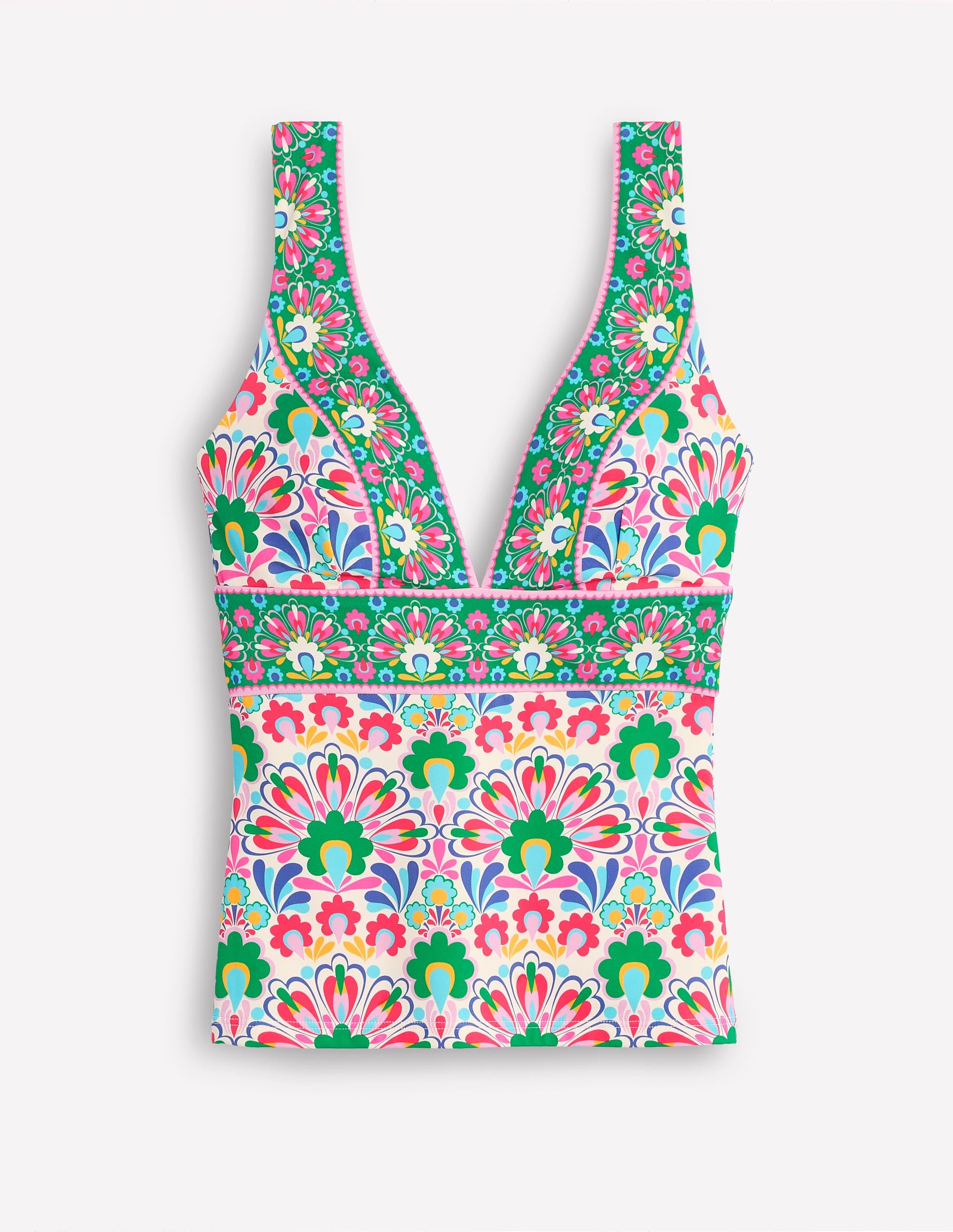 Top de tankini Porto-Multi, motif Decorative Dandelion - Image 5
