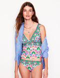 Bas de bikini Porto-Multi, motif Decorative Dandelion