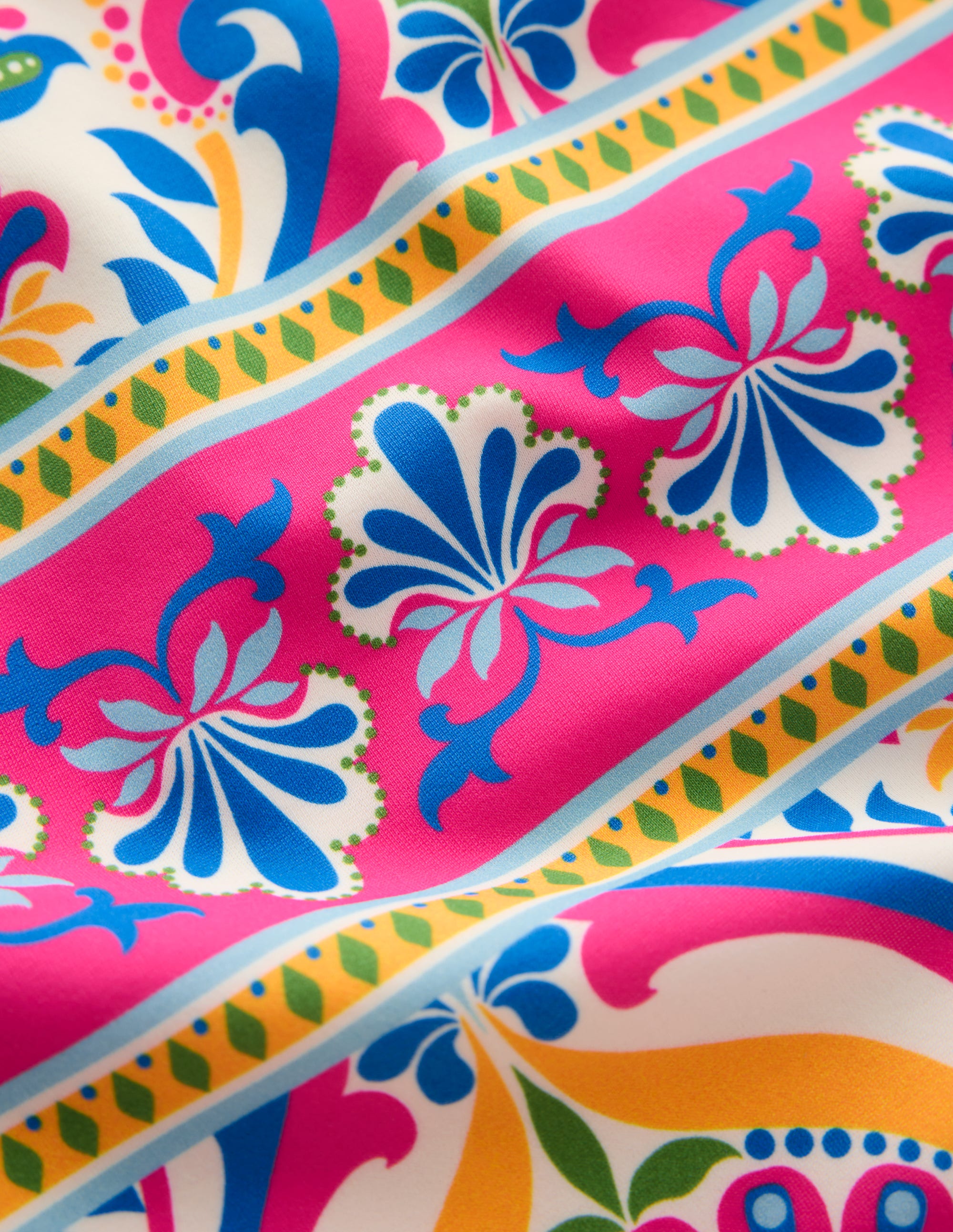 Paros Bandeau Swimsuit-Multi, Ornamental Floral - Image 9