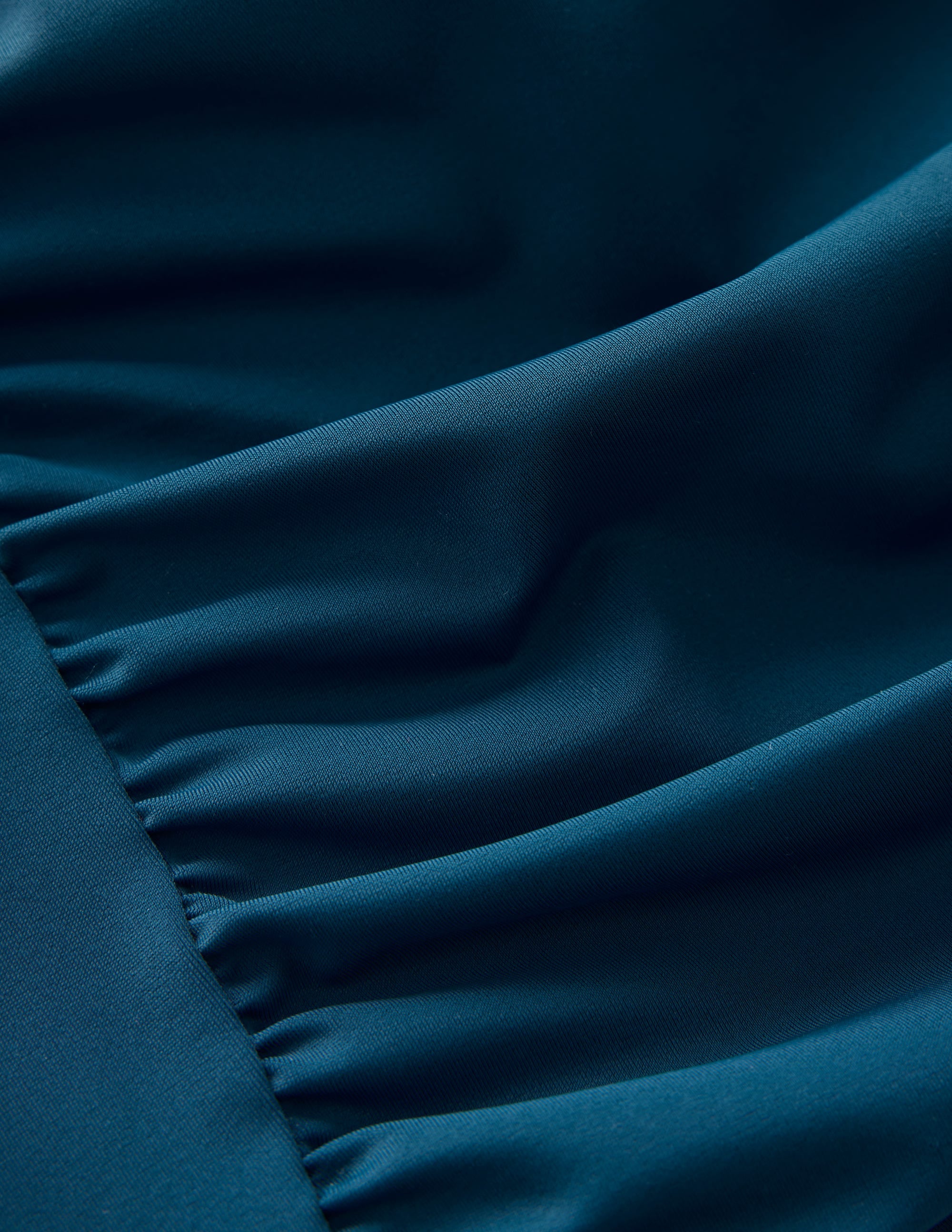 Haut de tankini Kythira froncé-Bleu littoral - Image 8