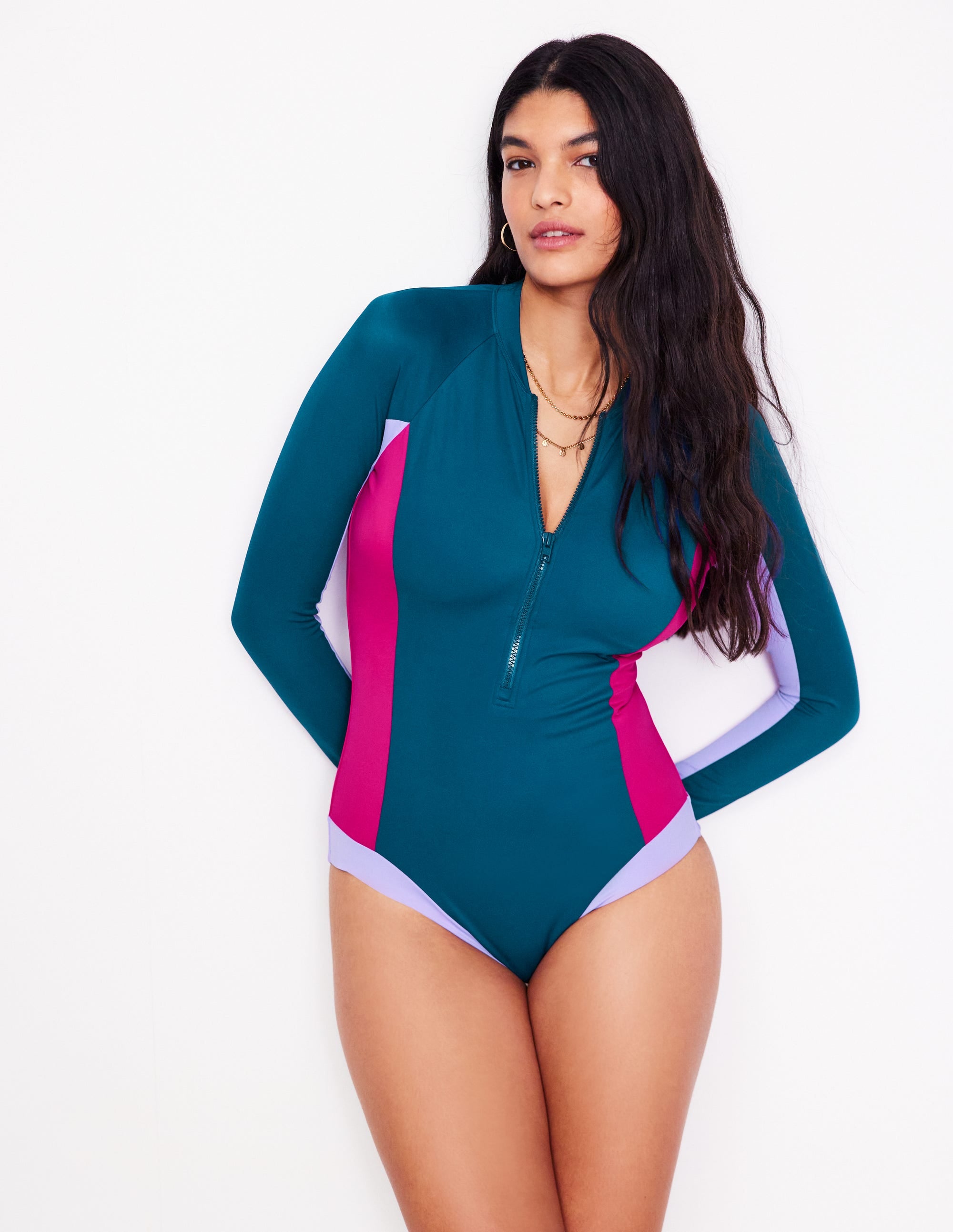 Maillot de bain dermoprotecteur-Bleu littoral - Image 2
