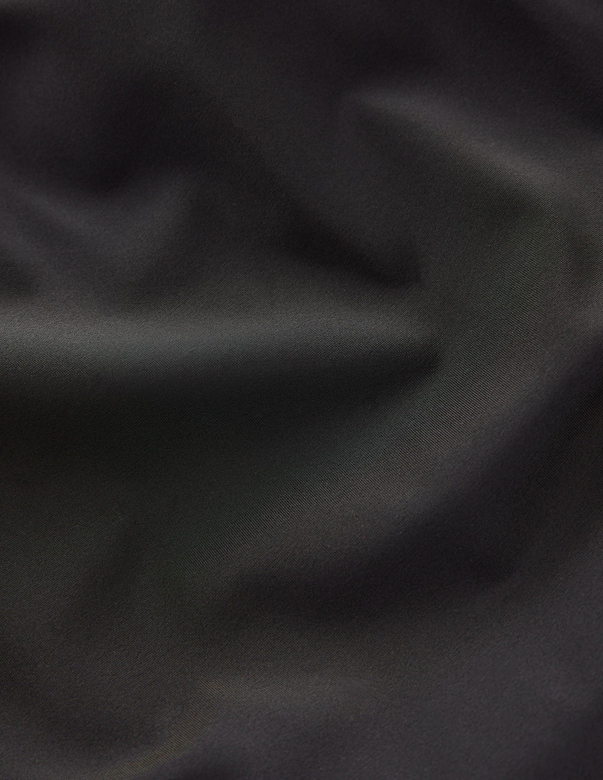 Maillot de bain encolure large à nouer-Noir - Image 9