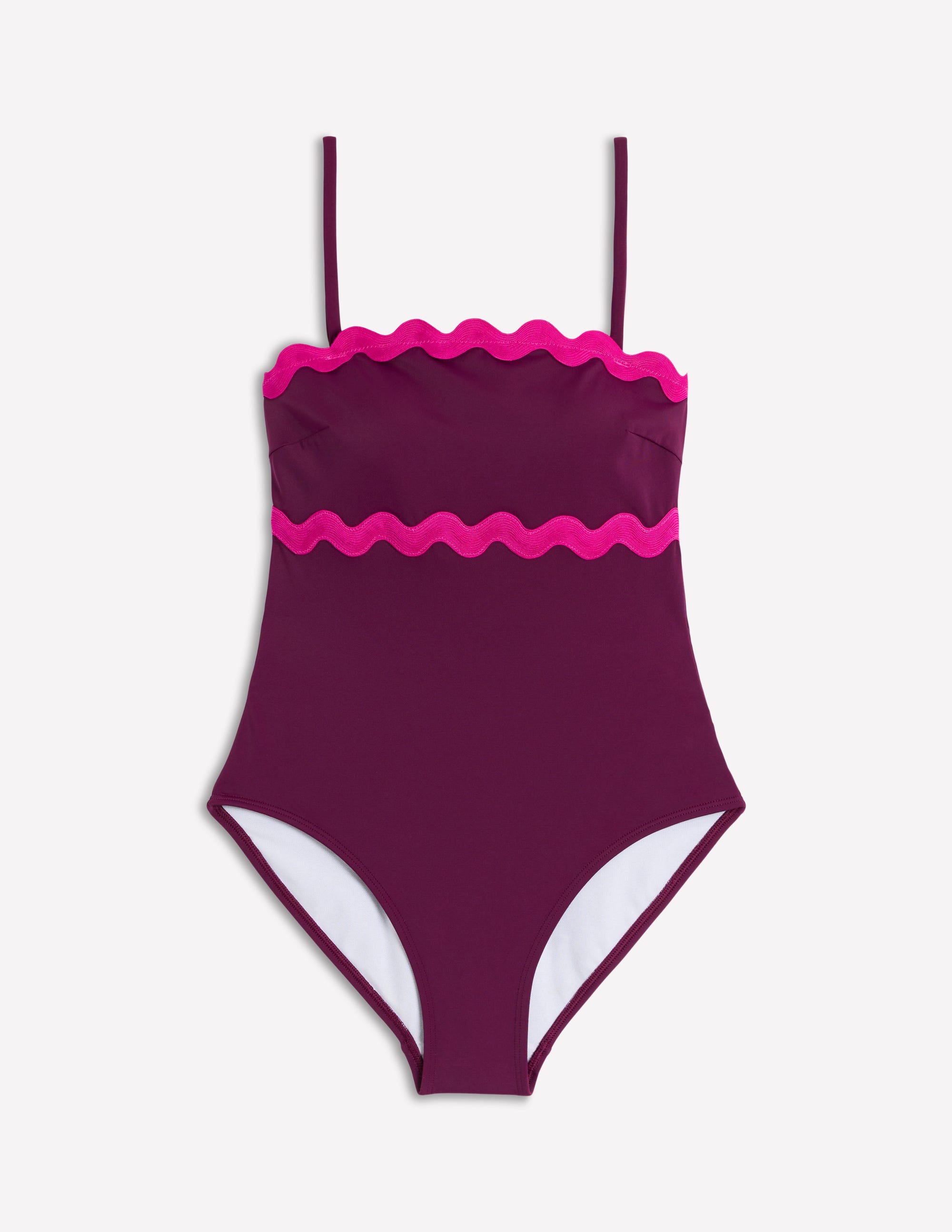 Maillot de bain à grand zigzag-Aronia, joyau - Image 7