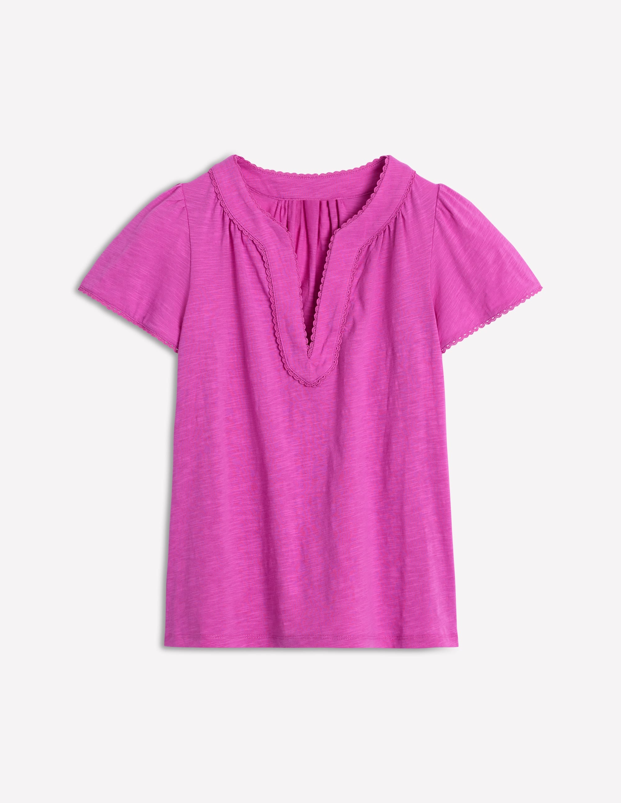 Top Ara à manches courtes-Radiant Orchid - Image 6