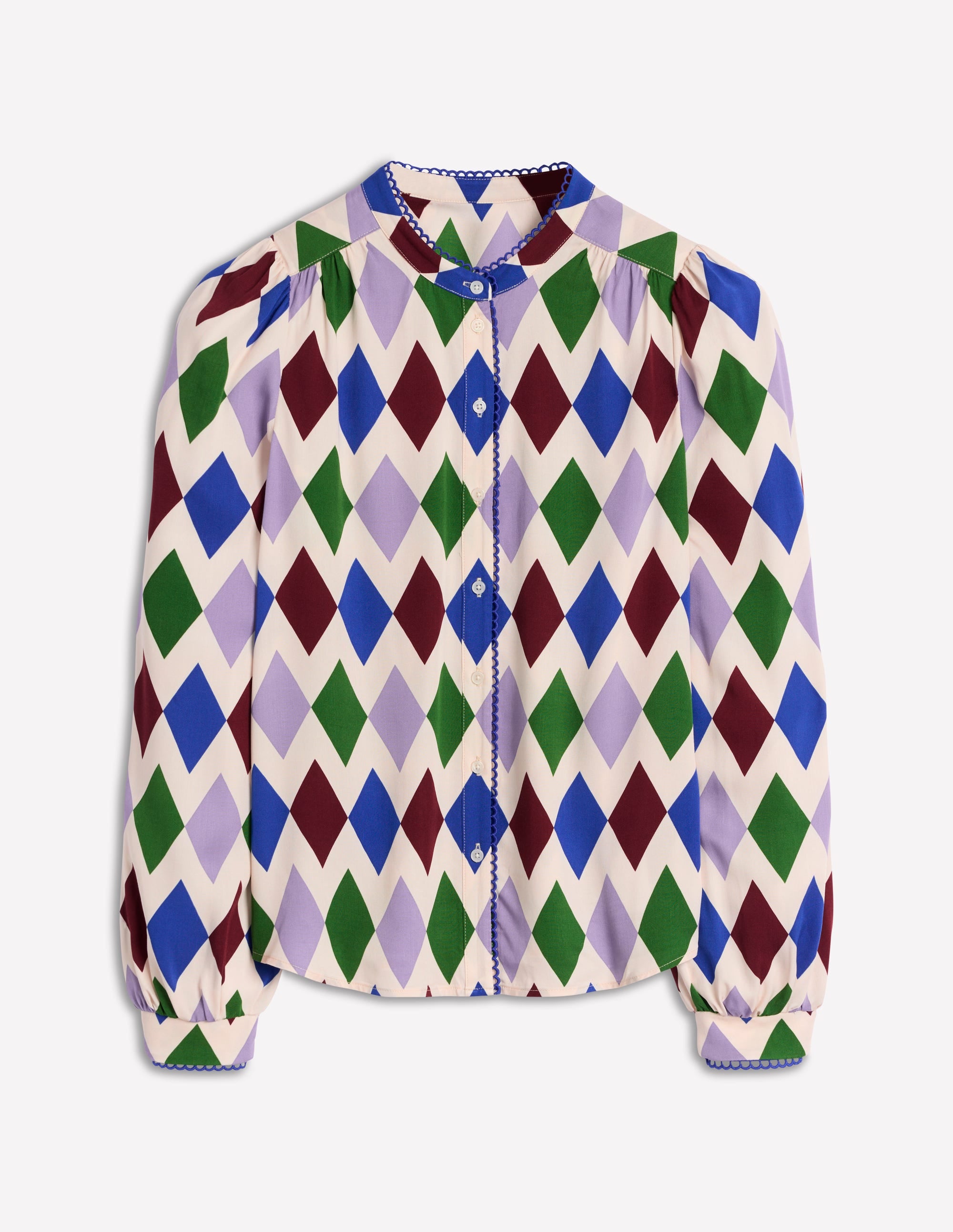 Ara Langärmliges Oberteil-Bunt, Diamant Streifen - Image 8
