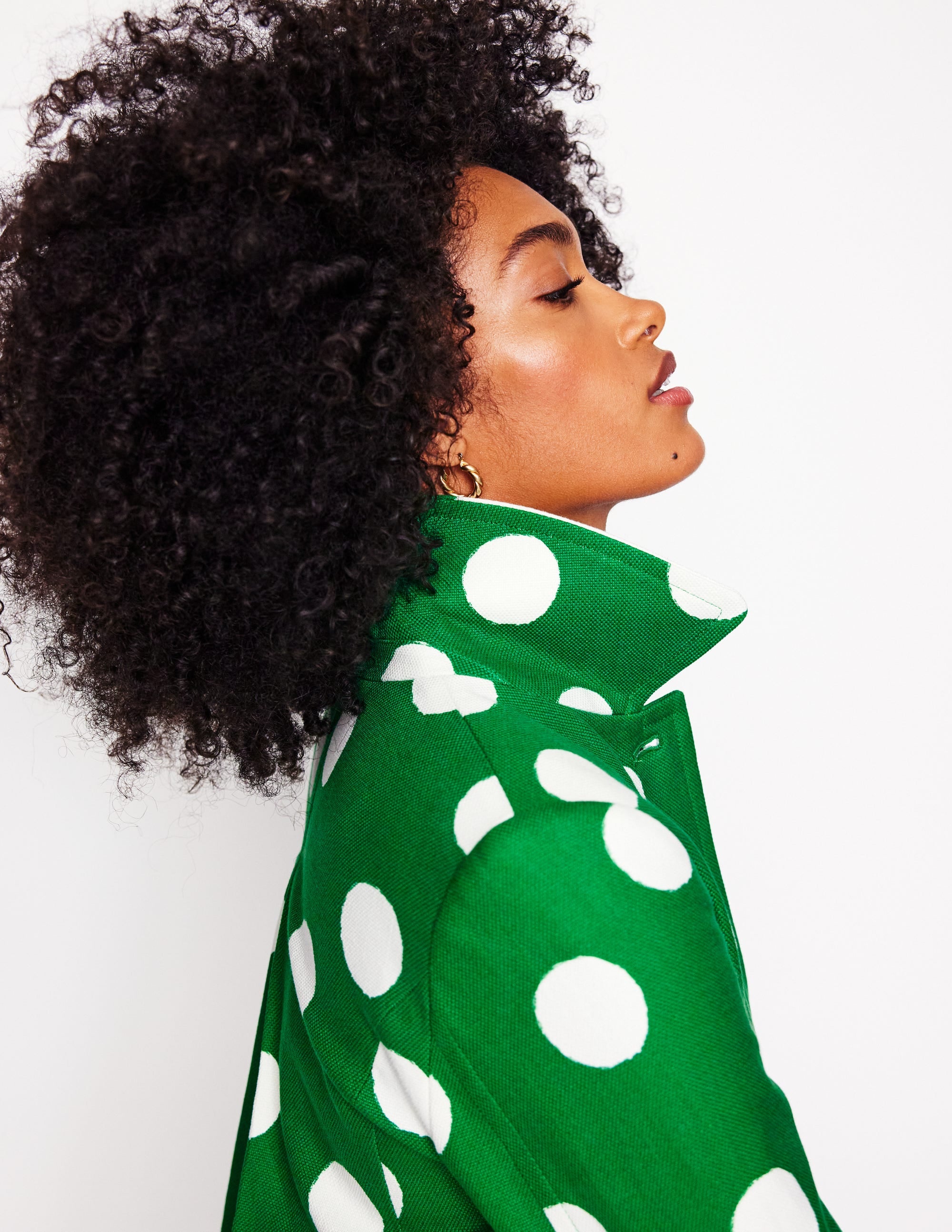 Manteau habillé-Pois abstraits - Image 3