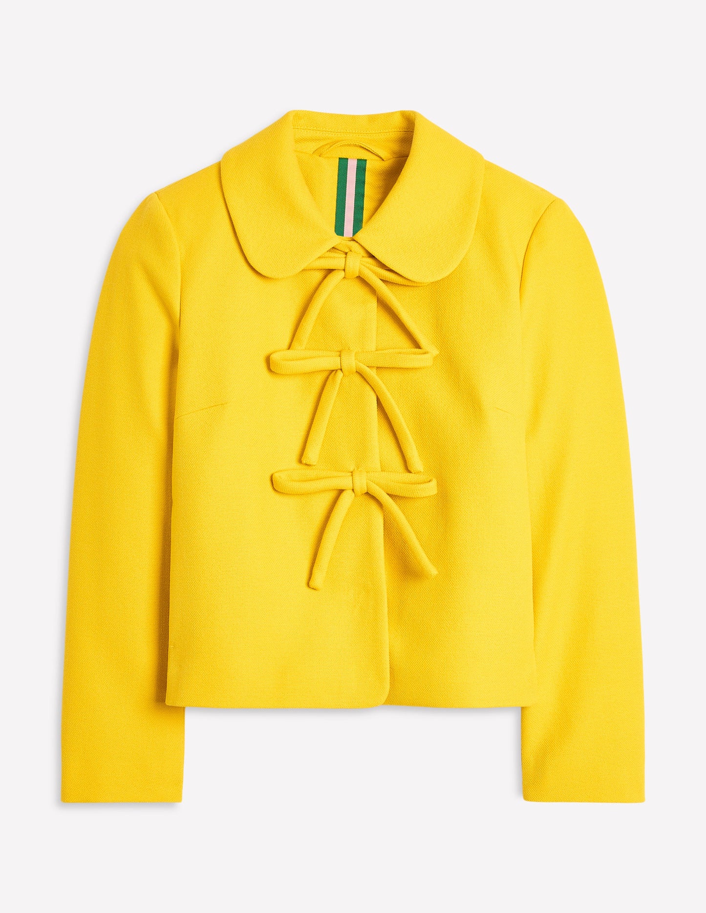 Bow Jacket-Pineapple Yellow