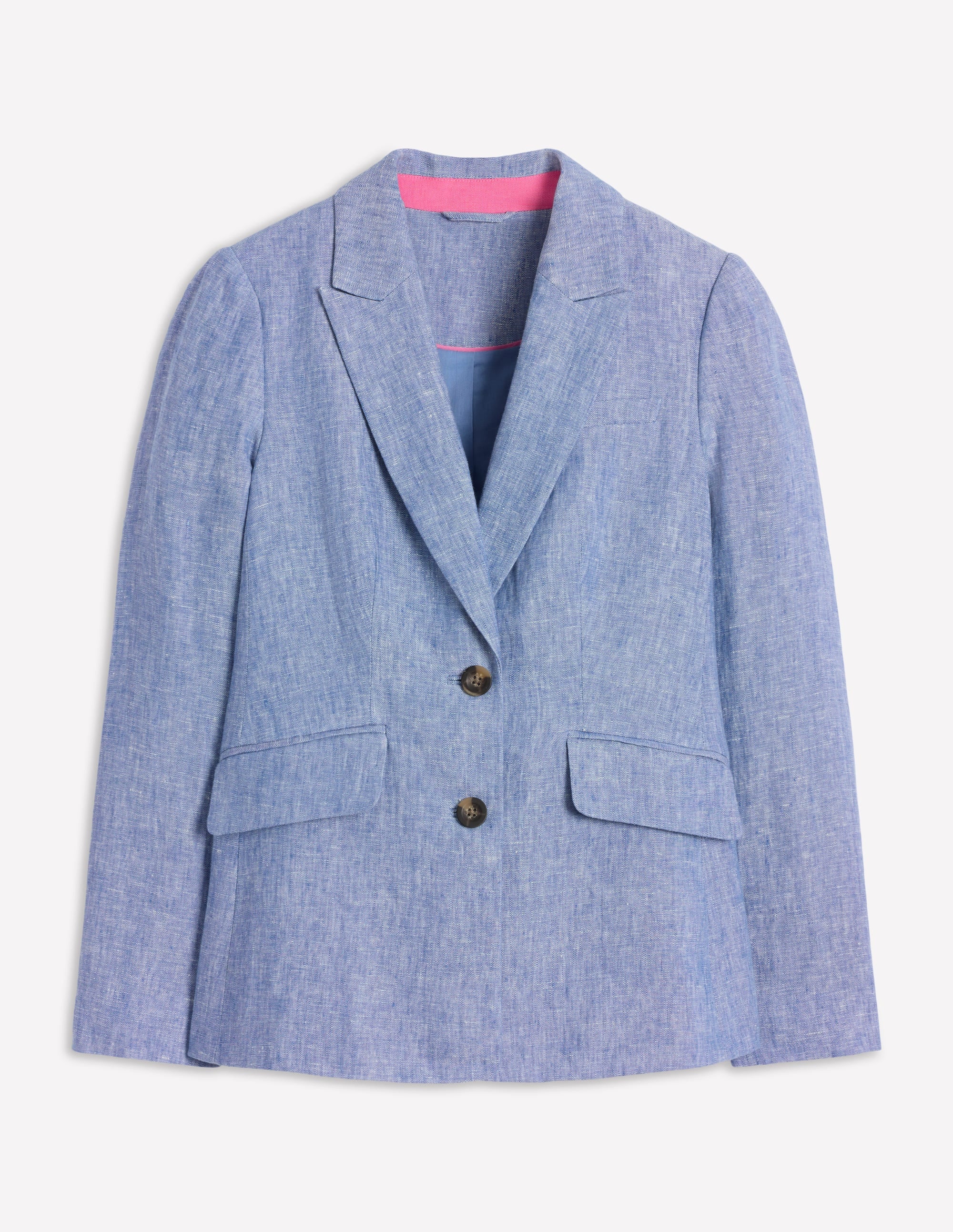 Stamford Leinenblazer-Blauer Faux-Uni - Image 7