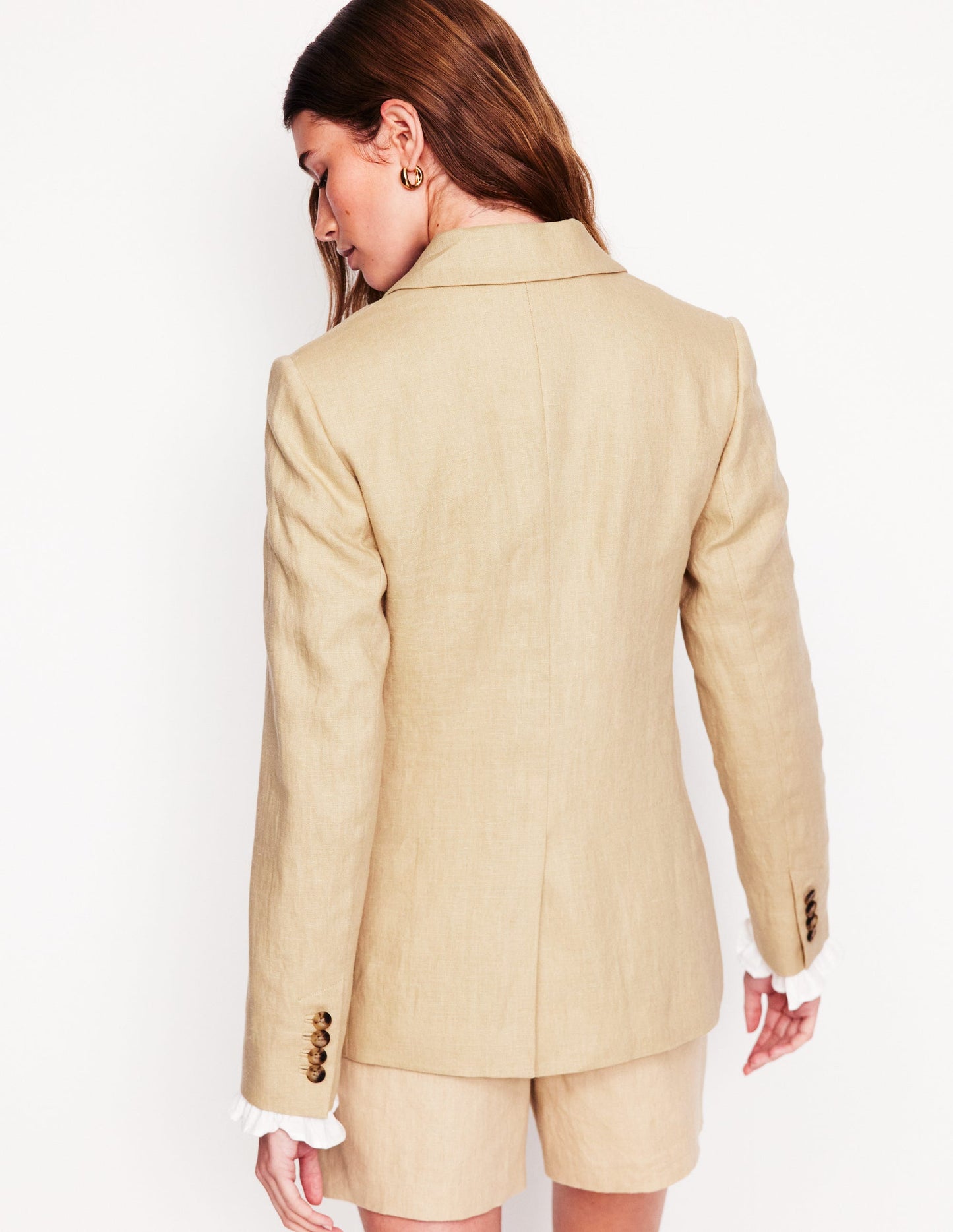 Stamford Leinenblazer-Beige