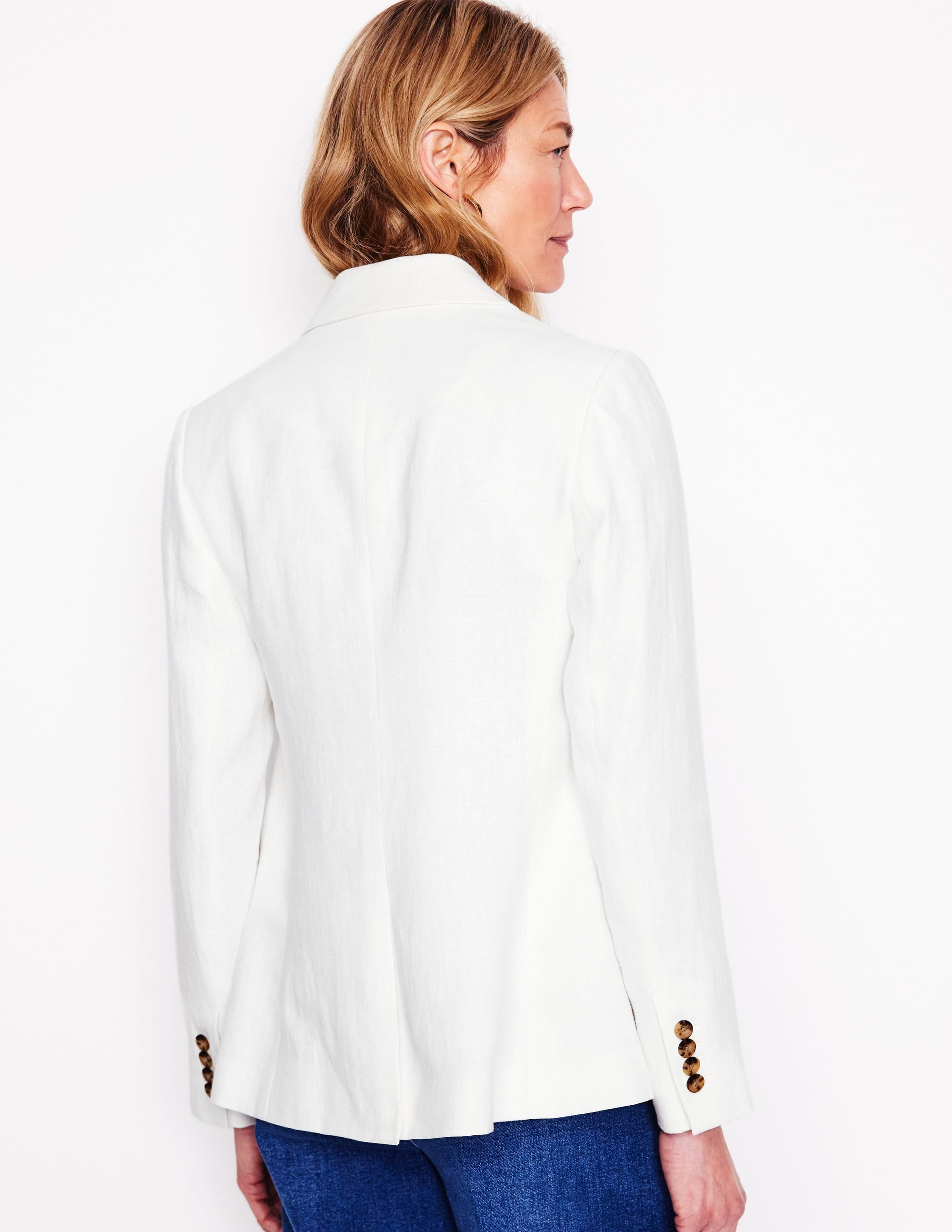 Stamford Leinenblazer-Weiß - Image 4