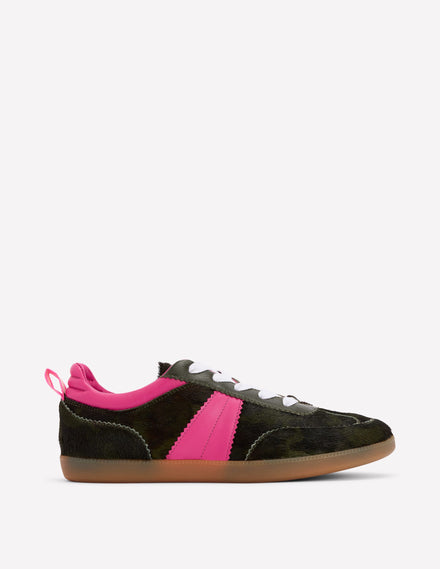 Erin Retro-Tennisschuhe-Tarnmuster/Rosa Pfingstrose