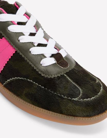 Erin Retro-Tennisschuhe-Tarnmuster/Rosa Pfingstrose-4