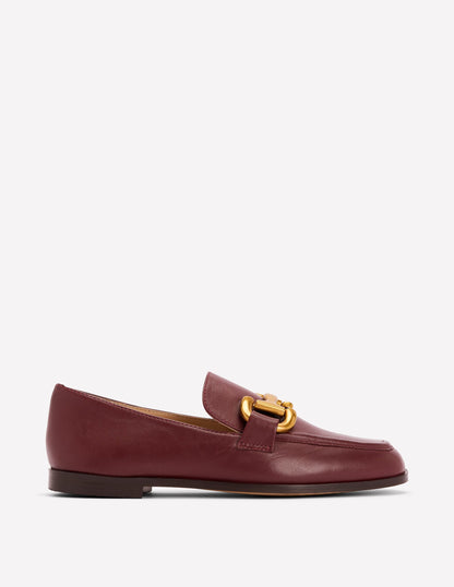 Iris Loafer mit Trensendetail-Oxblood-1