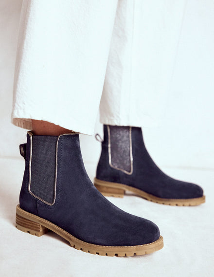 Bottines Chelsea Freya-Bleu Marine