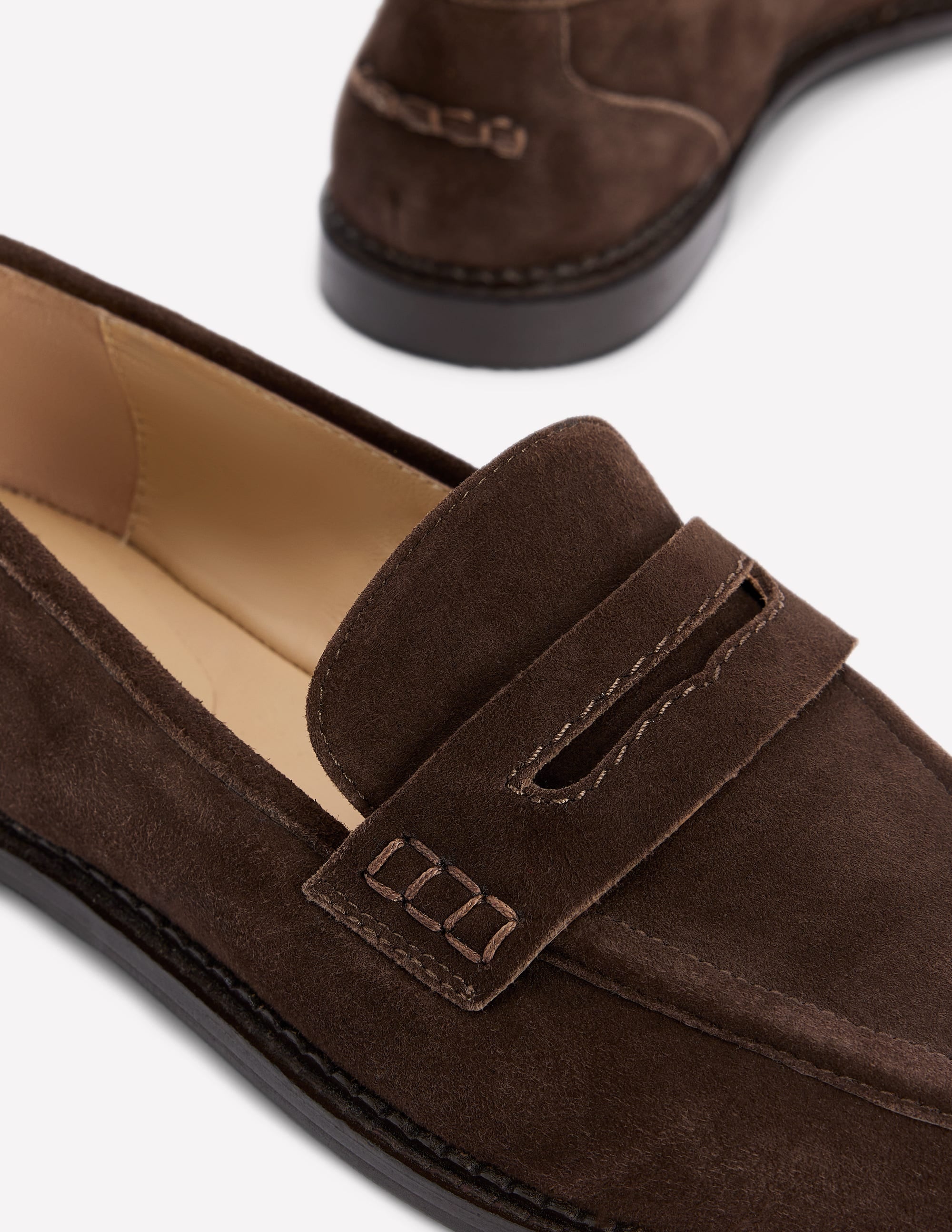 Mocassins Nya-Daim chocolat amer - Image 4