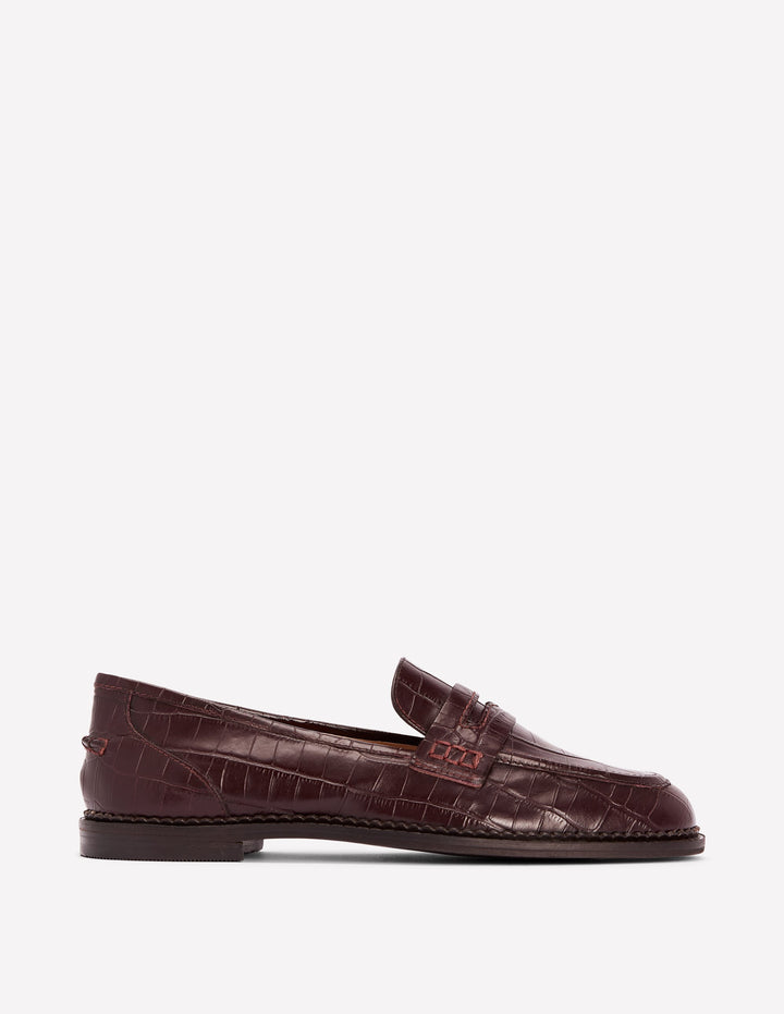 Nya Pennyloafer-Oxblood