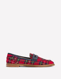 Nya Pennyloafer-Schottenmuster