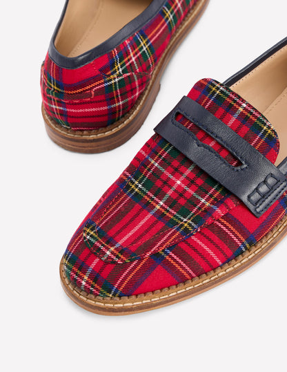 Nya Pennyloafer-Schottenmuster-4