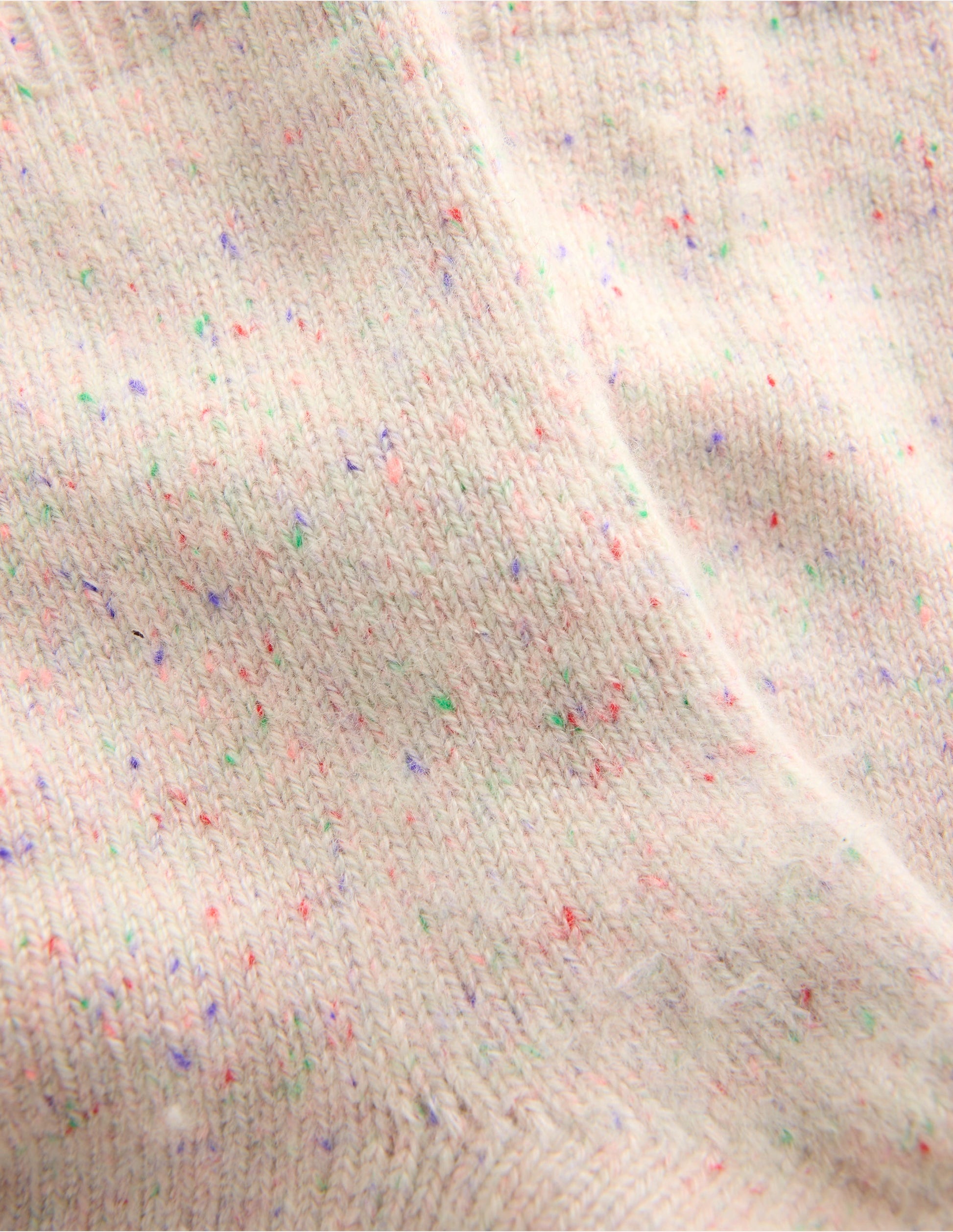 Cashmere Socks-Nepped Ivory-4