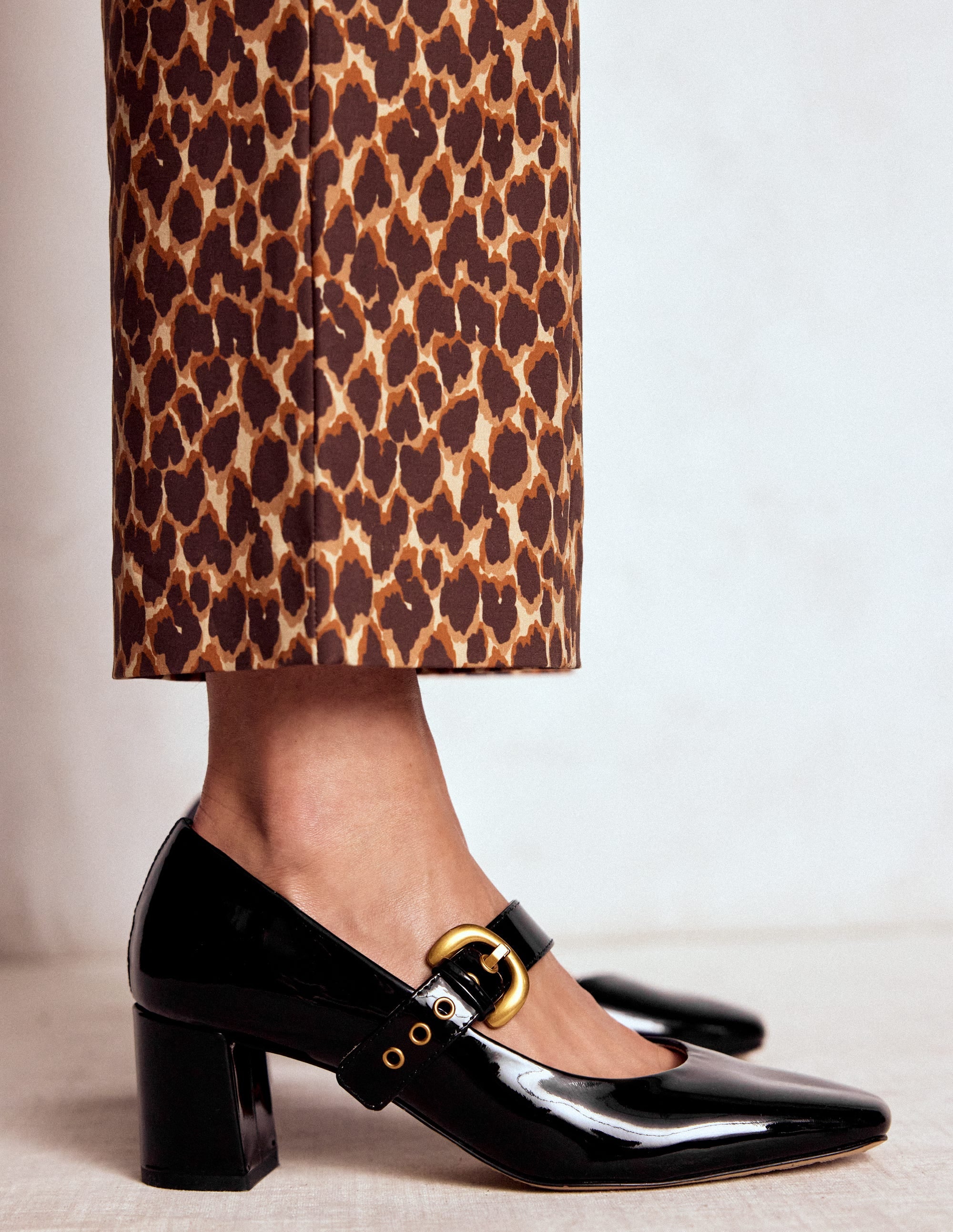 Babies à talons et boucles-Noir - Image 2