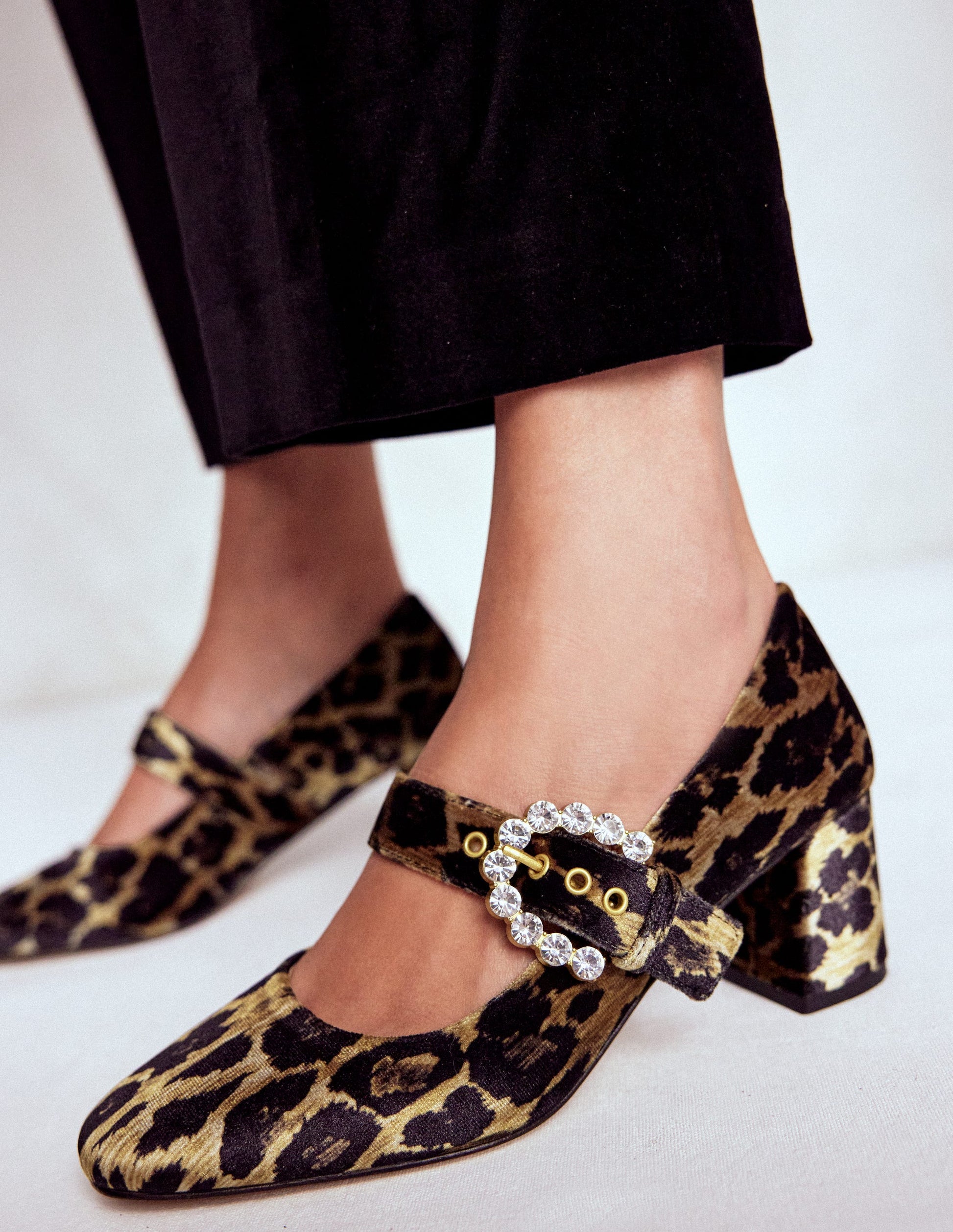 Babies à talons et boucles-Cœurs folk rouge rockabilly-4