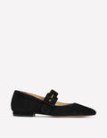 Vic Mary Janes mit geformter Spitze-Schwarz