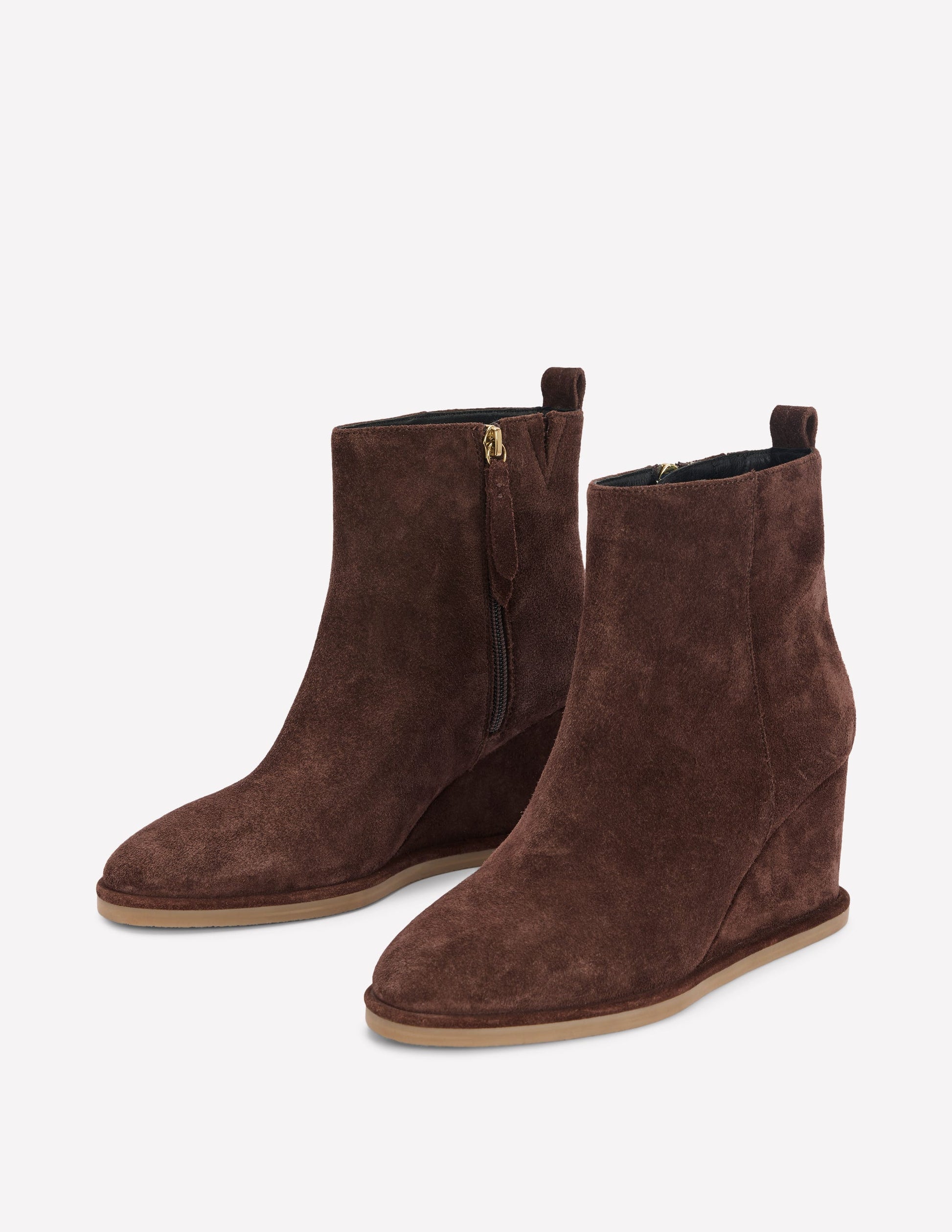 Stiefel mit Keilabsatz-Bitterschokolade-3
