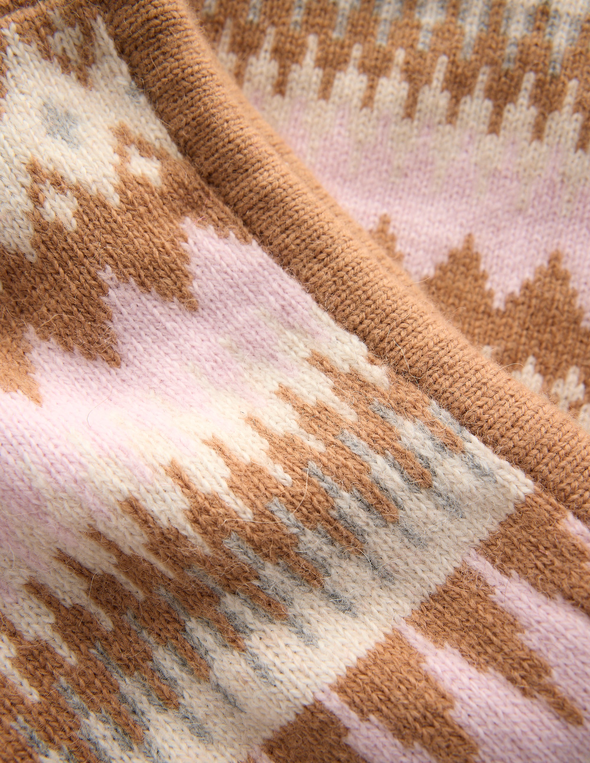 Gestrickte Kapuze-Rosa - Image 3