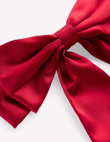 Hair Bow-Red-3