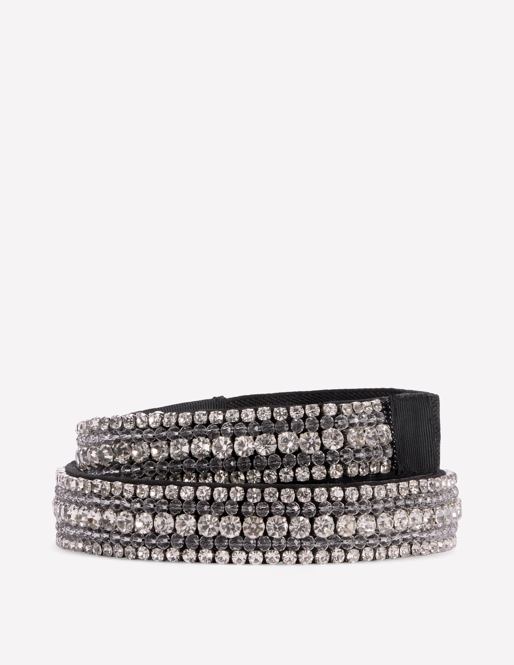 Ceinture ornementée-Pierres transparentes - Image 1