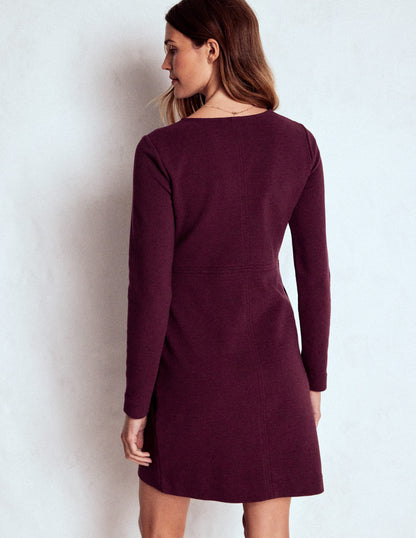 Cornelia Ottoman-Kleid-Dunkle Kirsche-3