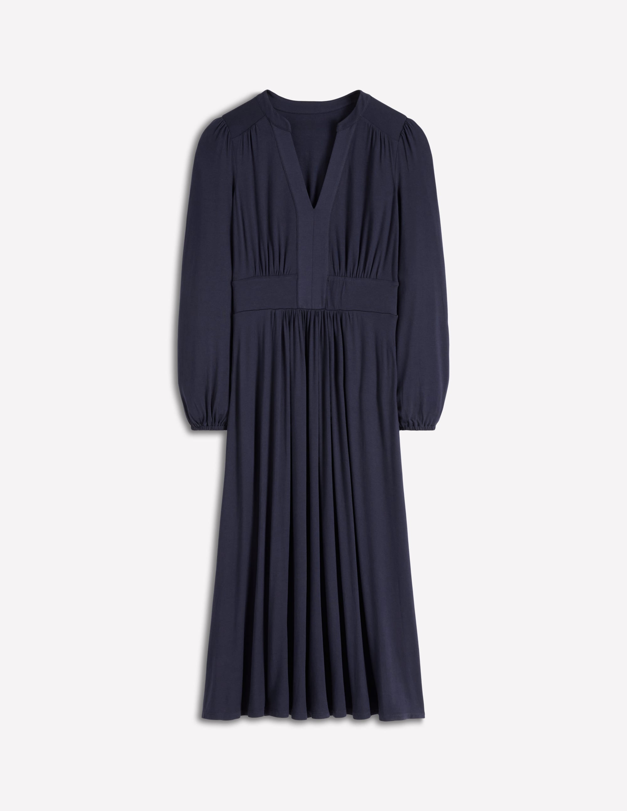 Lily Midikleid mit langen Ärmeln-Marineblau - Image 5