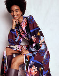 Robe-chemise longue de cérémonie Mae-Multi, motif Cosmic Savanna