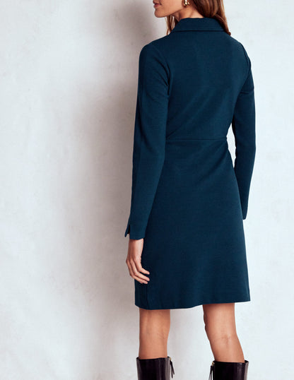 Cam Ottoman-Kleid mit Reißverschluss-Mitternachtsmeer-3