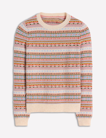 Edie Fair-Isle-Pullover-Klassisch Fair-Isle-6