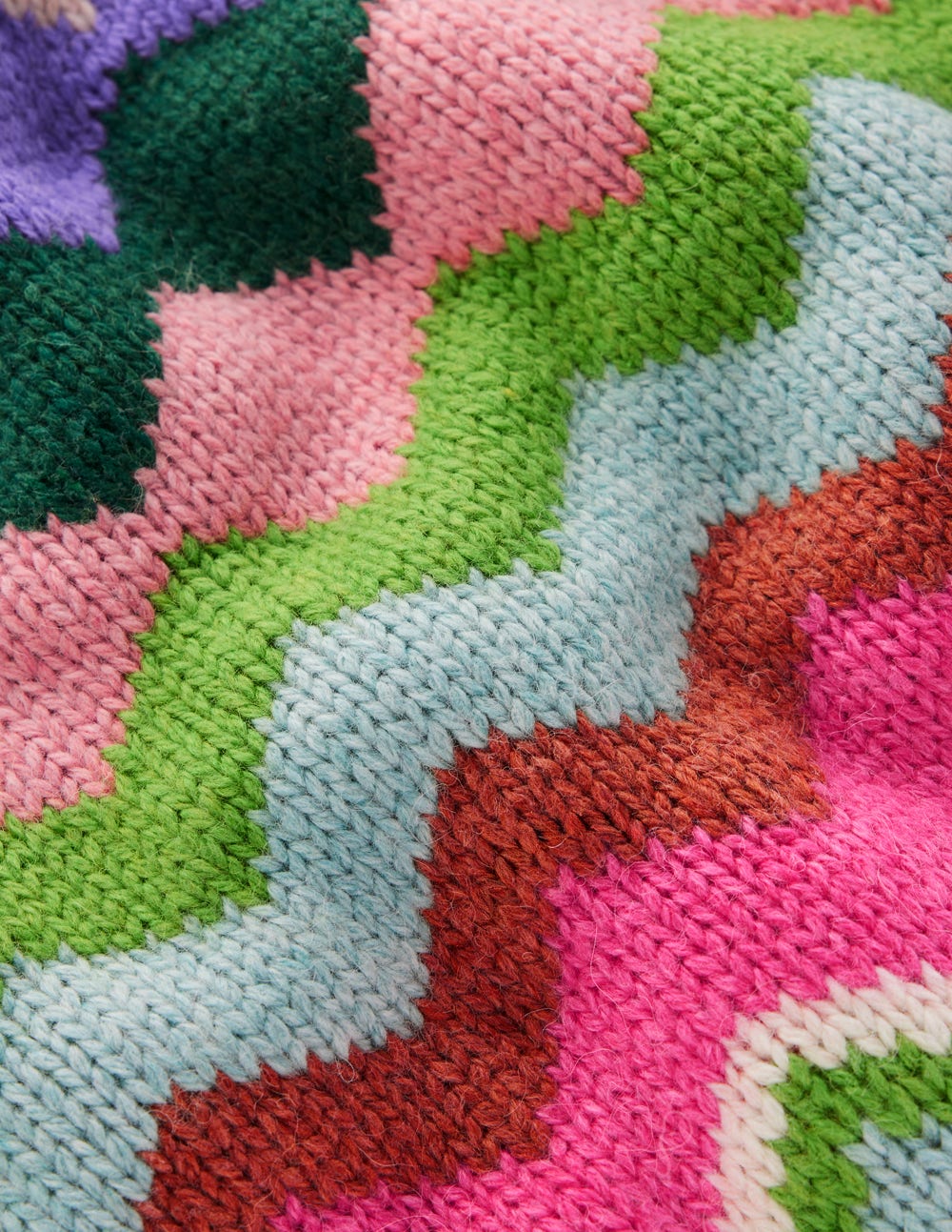 Eleanor Fair Isle Tank-Pink Heritage Fair Isle - Image 9