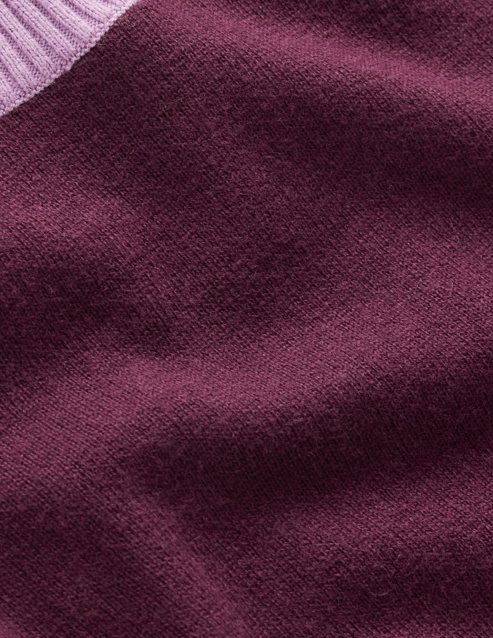 Meg Pullover mit Raglanärmeln-Pflaumenmarmelade, Blockfarben - Image 7