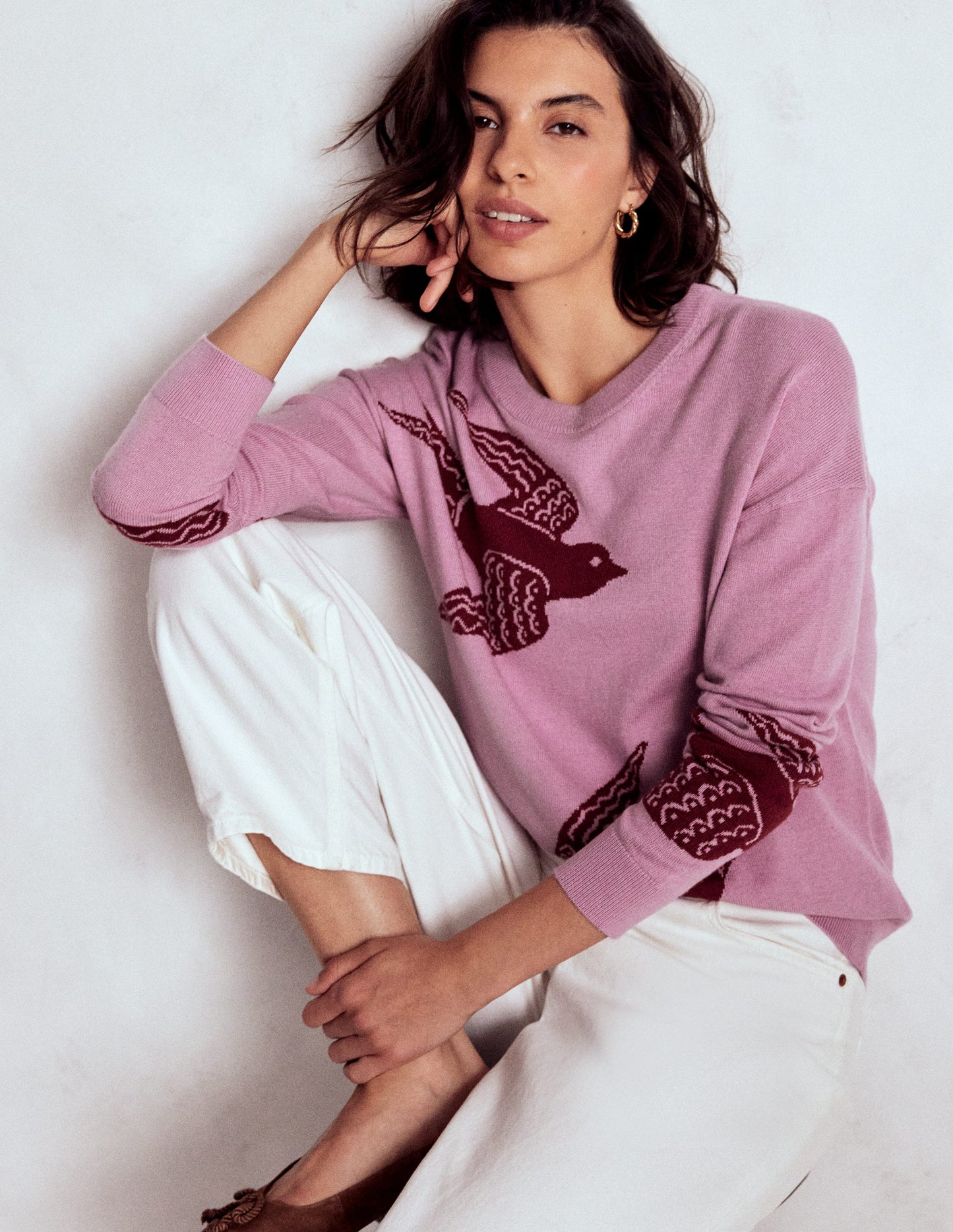 Natasha Pullover mit originellem Design-Schwalbe
