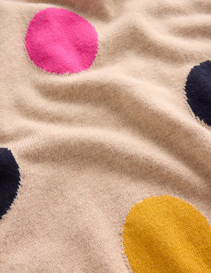 Natasha Pullover mit originellem Design-Bunt, Punkte-6