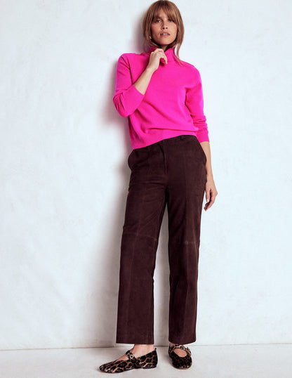 Eva Kaschmir-Rollkragenpullover-Farbenfrohes Stiefmütterchen-4