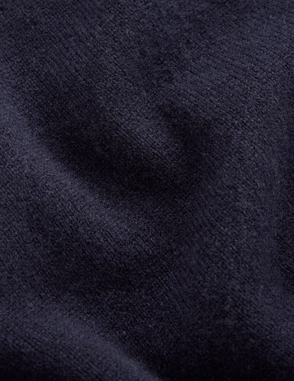 Eva Kaschmir-Rollkragenpullover-Marineblau-8