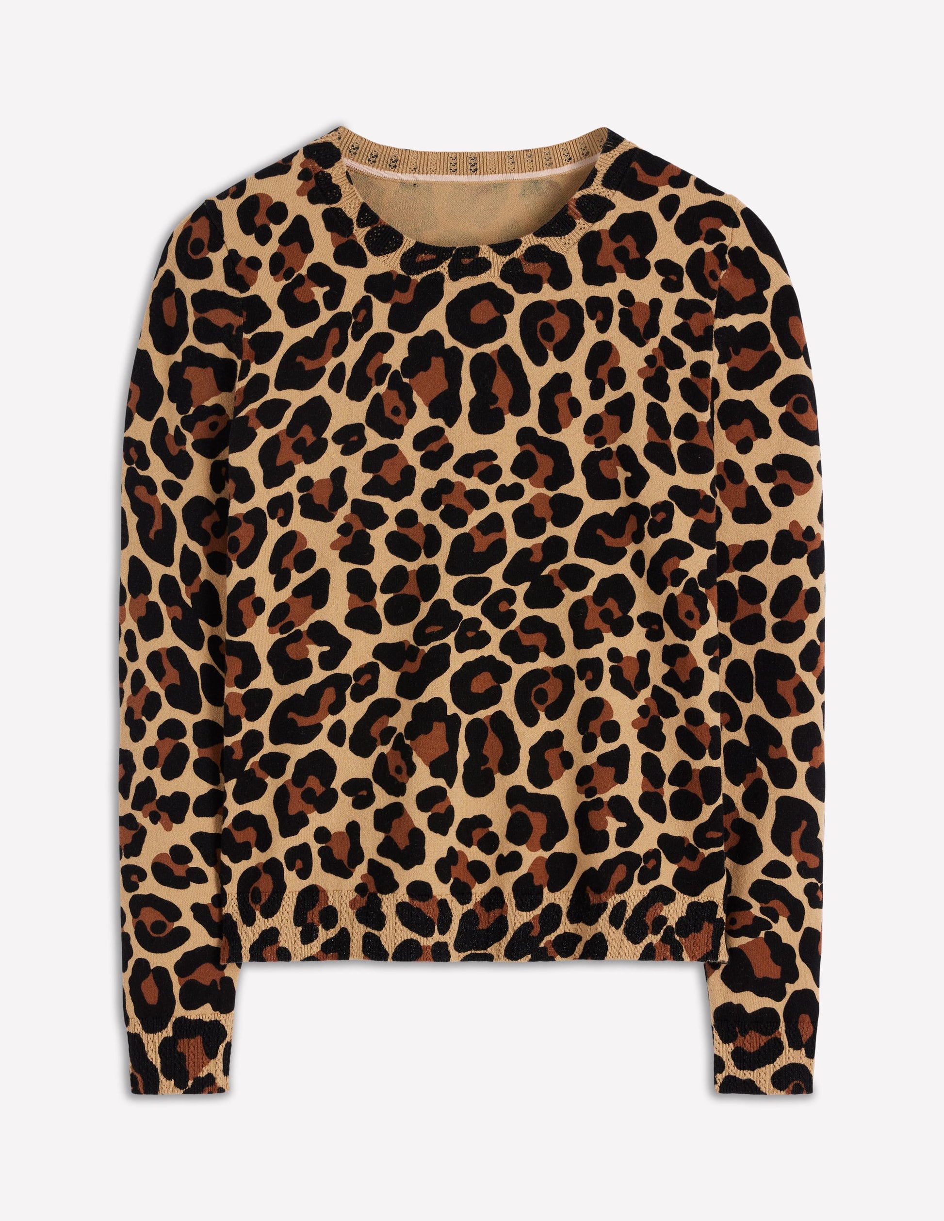 Emilia Baumwollpullover mit Rundhalsausschnitt-Gepard-Pop-5