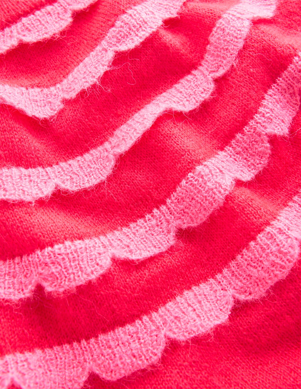 Alice Flauschiger Raglanpullover-Mohnblumenrot-6