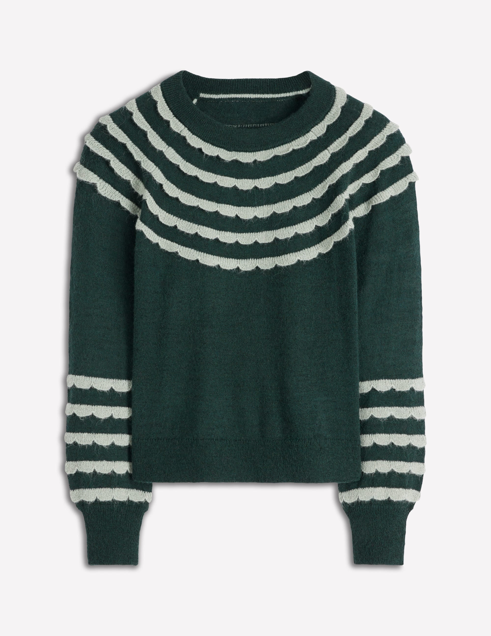 Alice Flauschiger Raglanpullover-Botanischer Garten - Image 4