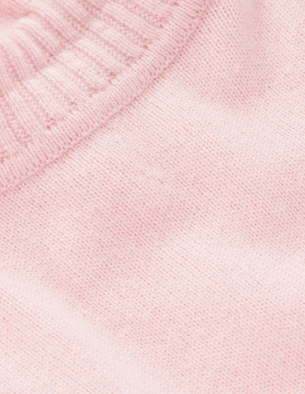 Pull en cachemire à volants-Rose craie-6
