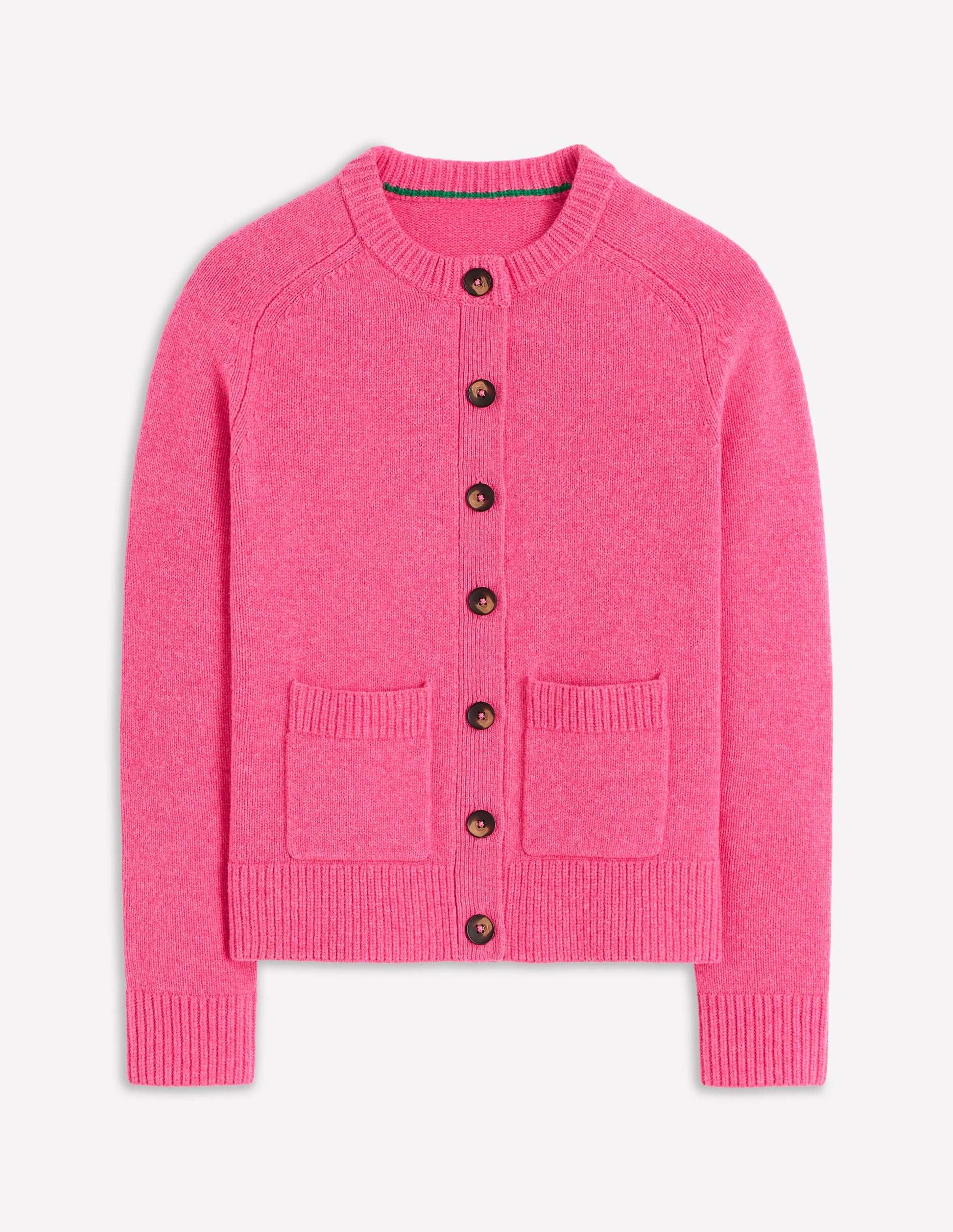 Marion Strickjacke aus Merinowolle-Animals/Stripe-7