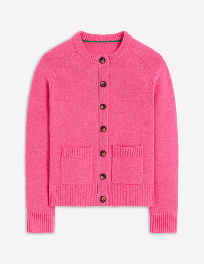 Marion Strickjacke aus Merinowolle-Animals/Stripe-7