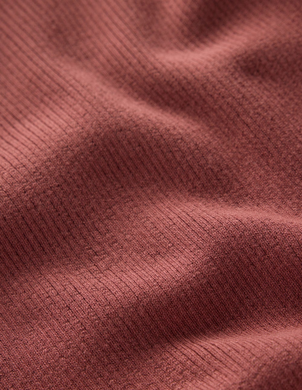 Emilia Rollkragenpullover aus Baumwolle-Heiße Schokolade