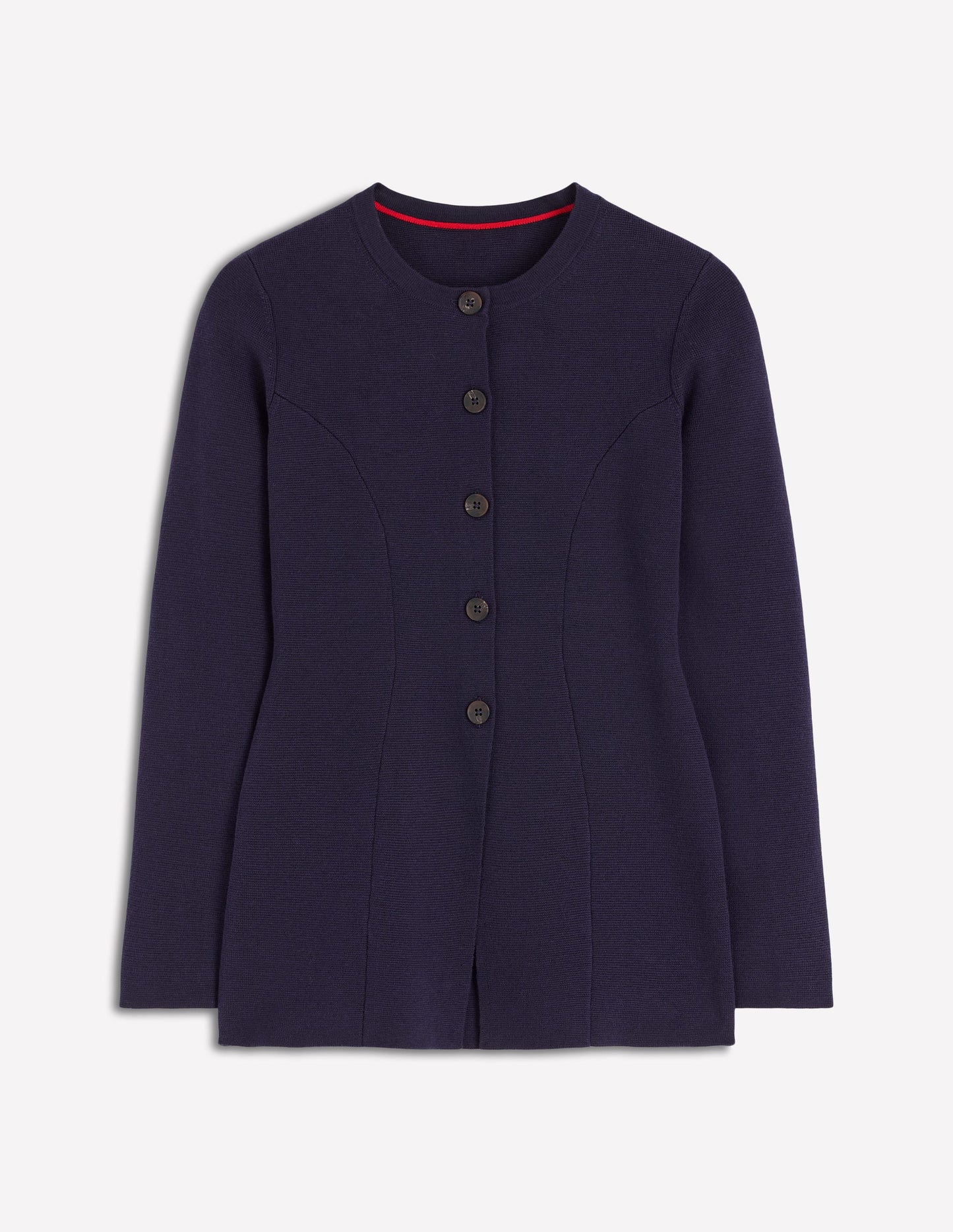 Veste ajustée Joanna en maille-Bleu marine