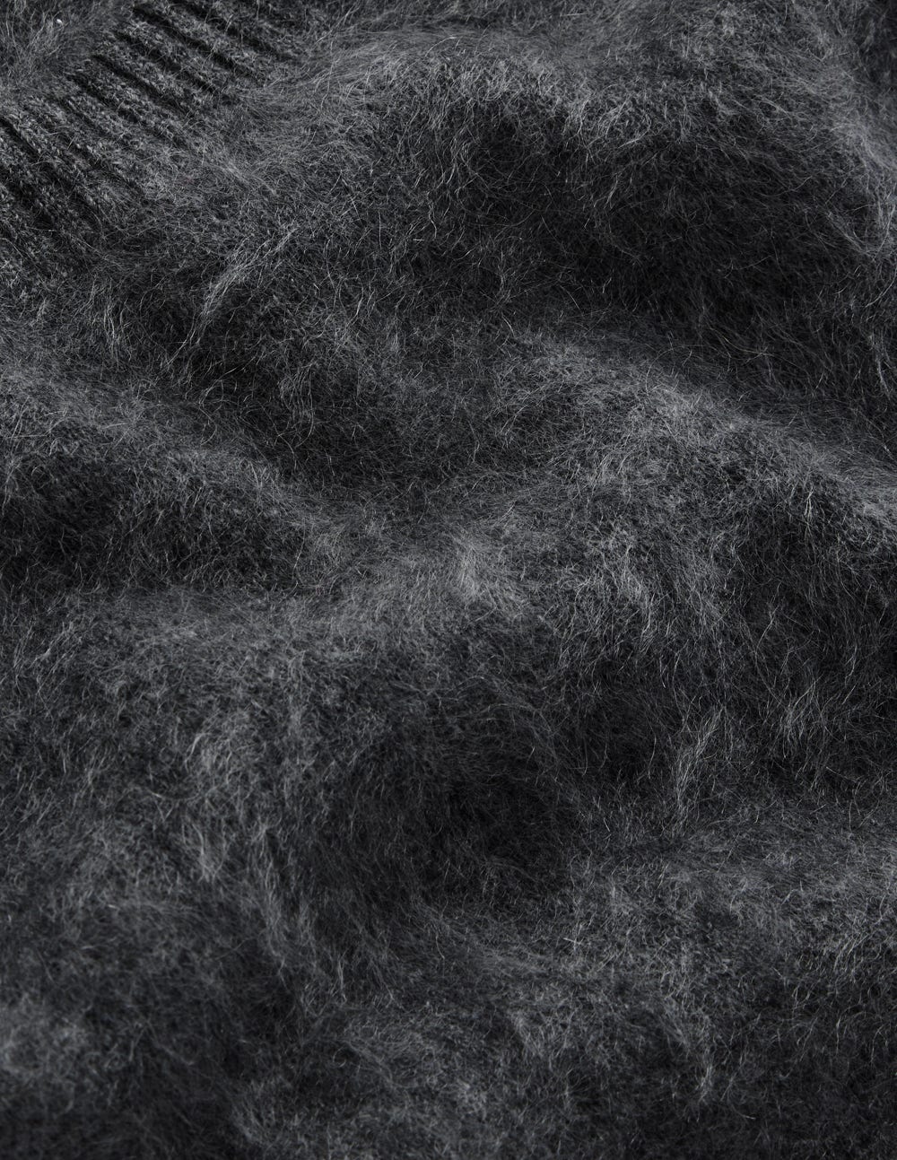Pull Kat en cachemire brossé-Gris ardoise - Image 7